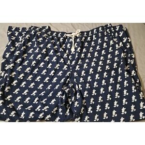Walt Disney World Disneyland Resort Adult XXL Mickey Mouse Pajama PJ Pants